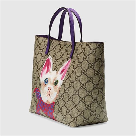 gucci cat tote bag.